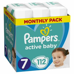 Pampers pelene Pampers Active Baby, mjesečno pakiranje, S7
