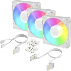 Arctic P14 BioniX A-RGB 3-pack white ACFAN00342A Ventilator kuciste 140mm ( 112-0220 )