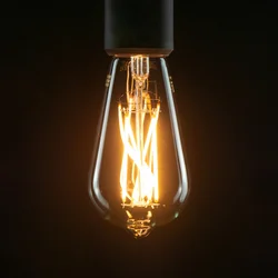 SEGULA LED svetilka Rustika Long Style E27 5W prozorna - Steklo
