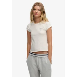 Superdry & Co Majica Athletic Essentials volneno bela