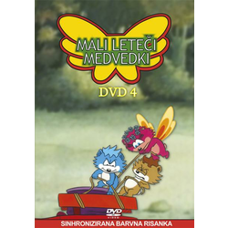 DVD MALI LETEČI MEDVEDKI 4: NAPAD ŠKRLATNIH KAČ, BELI DEŽ