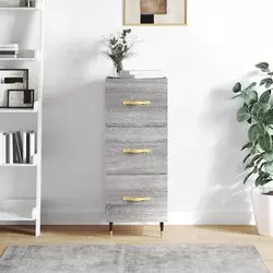 Komoda boja hrasta sonome 34,5x34x90 cm od konstruiranog drva