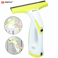 Brezžični čistilec oken ALPINA, polnilna baterija, rezervoar za vodo 700ml, bel