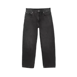 Pull&Bear Kavbojke črna