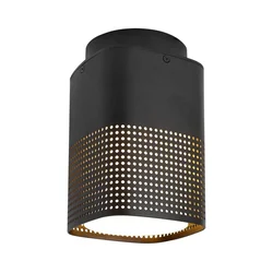 Nordlux - Spoljašnje plafonsko svetlo SIDARA 1xE27/15W/230V IP54 crna