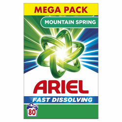 ARIEL pralni prašek Mountain Spring (4.4kg, 80 pranj)