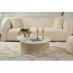 Nordure Klub sto-set Orion, 90x60x30, 85x30x35cm, 2 komada, Beli
