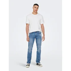 Only & Sons Majica 22025208 Bela Regular Fit