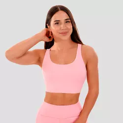 GymBeam Sportski grudnjak Cut-Out Pink