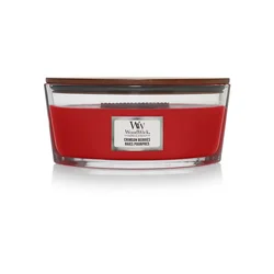 WoodWick Mirišljava sveća Crimson Berries Elipse, Crvena