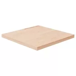 Četvrtasta stolna ploča 40x40x2,5 cm netretirana hrastovina