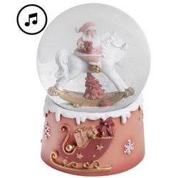 Viter novogodišnja vodena kugla muzička h14cm ( 046431 )