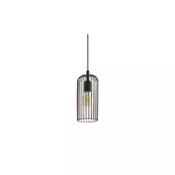 EGLO Viseća lampa ROCCAMENA E27 13 cm crna/bakar 49644