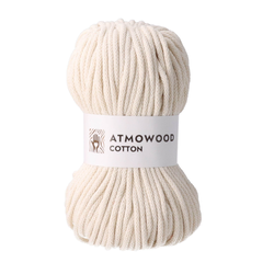 Atmowood cotton 5 mm - naravni