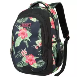 TARGET školski ranac Floral Black 21907