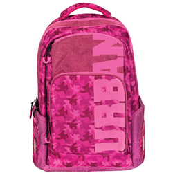 SCOOL Anatomski ranac za devojčice Urban Purple Military SC1644 roze