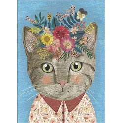 HEYE  Puzzle 1000 delova Floral Friends Mia Charro Pretty Feline 30000
