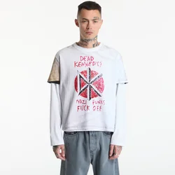 Majice PLEASURES NPFO Heavyweight Shirt White L