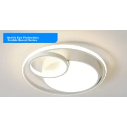 Micoe Plafonska lampa LED, 70 W, Siva