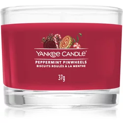 Yankee Candle Peppermint Pinwheels votivna sveča I. 37 g