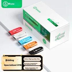 Biaze USB Flash memorija, 16GB, USB 2.0, 10 komada, Višebojna