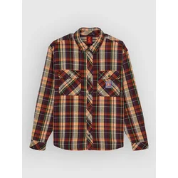 Element Mxe Flanel Shirt flame hueco plaid