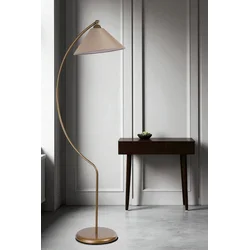 Opviq Podna lampa 8951-7, Zlatne boje