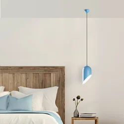 Opviq Luster Kesik, 32-121cm, O14 cm, Plavi