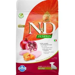 N&D Suva hrana za štence sa ukusom piletine, bundeve i nara Mini 800g