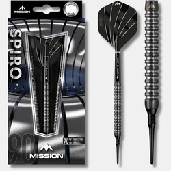 Pikado puščice MISSION/SPIRO/M1/s plastično konico