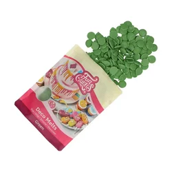 FunCakes Deco Melts čokoladne pastile ZELENE 250g Fun Cakes