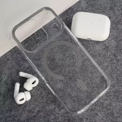 Maska Berlia Sheen Mag Case za iPhone 17 Pro Max siva