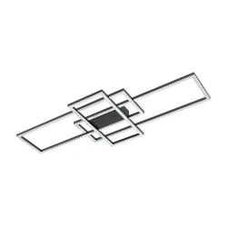 Zuma Line MX7907-3B-3BT - LED plafonsko svetlo ERVI LED/52W/230V 2700-6000K crna