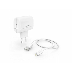 HAMA Kucni punjač Za IPhone/ 12W Premium/ bela/ 1m