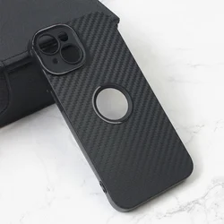 Maska Carbon Prop za iPhone 13, Crna