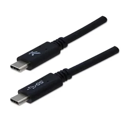 Kabel USB Neutralle USB 3.2 Gen 1 - USB-C moški–USB-C moški, 2 m, črn