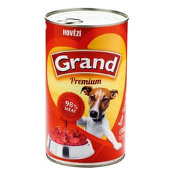 GRAND cons. pes govedina 1300g