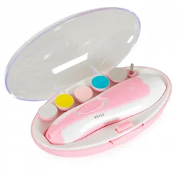 Cangaroo Električna turpija za nokte za bebe Nailina – Roze