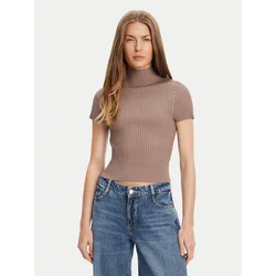 Guess Pulover W5YR04 Z0040 Rjava Regular Fit