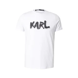 Karl Lagerfeld Majica črna/bela