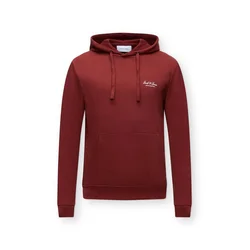 JACK & JONES Majica JJEARCHIVE temno rdeča