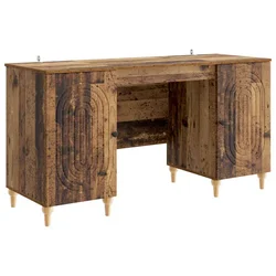 Stol s policom Staro drvo 142,5 x 50 x 75 cm Konstruirano drvo