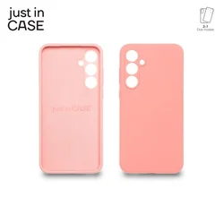 JUST IN CASE Maska 2u1 Extra case MIX PLUS za Samsung Galaxy A55/ roza