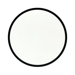 LED plafonsko svetlo LED/40W/230V 3000/4000/6500K, prečnik 50 cm, crno