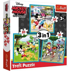 TREFL slagalica - 3u1 - Miki Maus sa pri?ateljima 34846