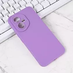 Torbica Silikon Pro Camera za Honor 400 ljubicasta