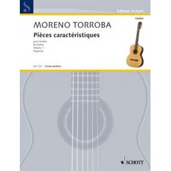MORENO TORROBA:PIECES CARACTERISTIQUES 1