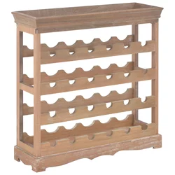 Vidaxl Omarica za vino MDF 70x22,5x70,5 cm rjava