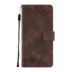 Preklopna torbica cube za Samsung Galaxy S20 FE/S20 Lite, temno rjava