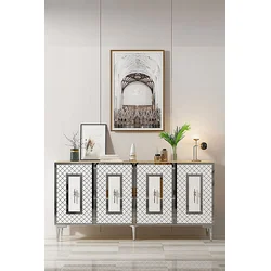 Hanah Home Konzola Puma 150, 150x75x32 cm, Bela
